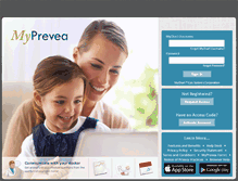 Tablet Screenshot of myprevea.com